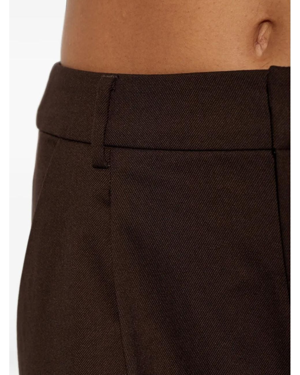 Gestuz Brown Gzpaula Pleated Trousers