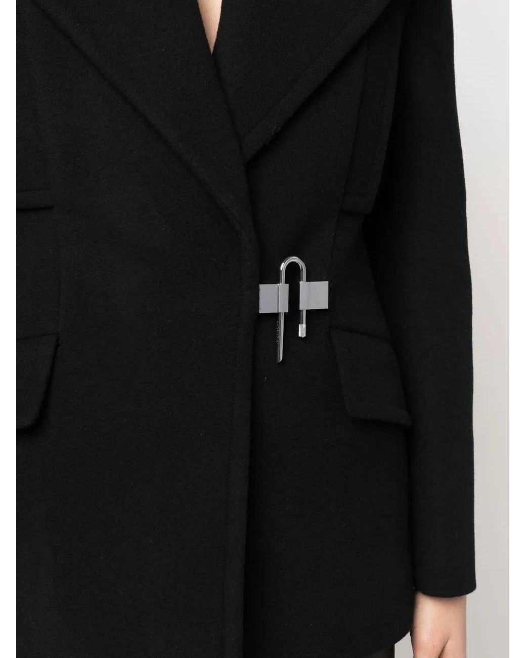 Givenchy Blazer Met Dubbele Rij Knopen in het Black