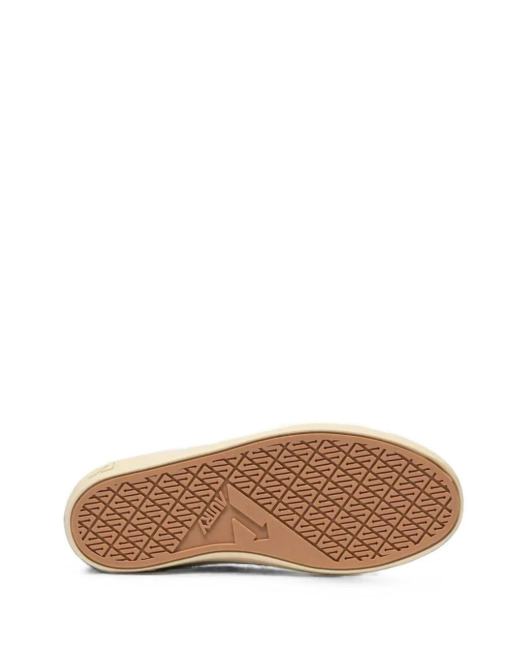 Autry White Windscape Logo-Patch Panelled Sneakers for men