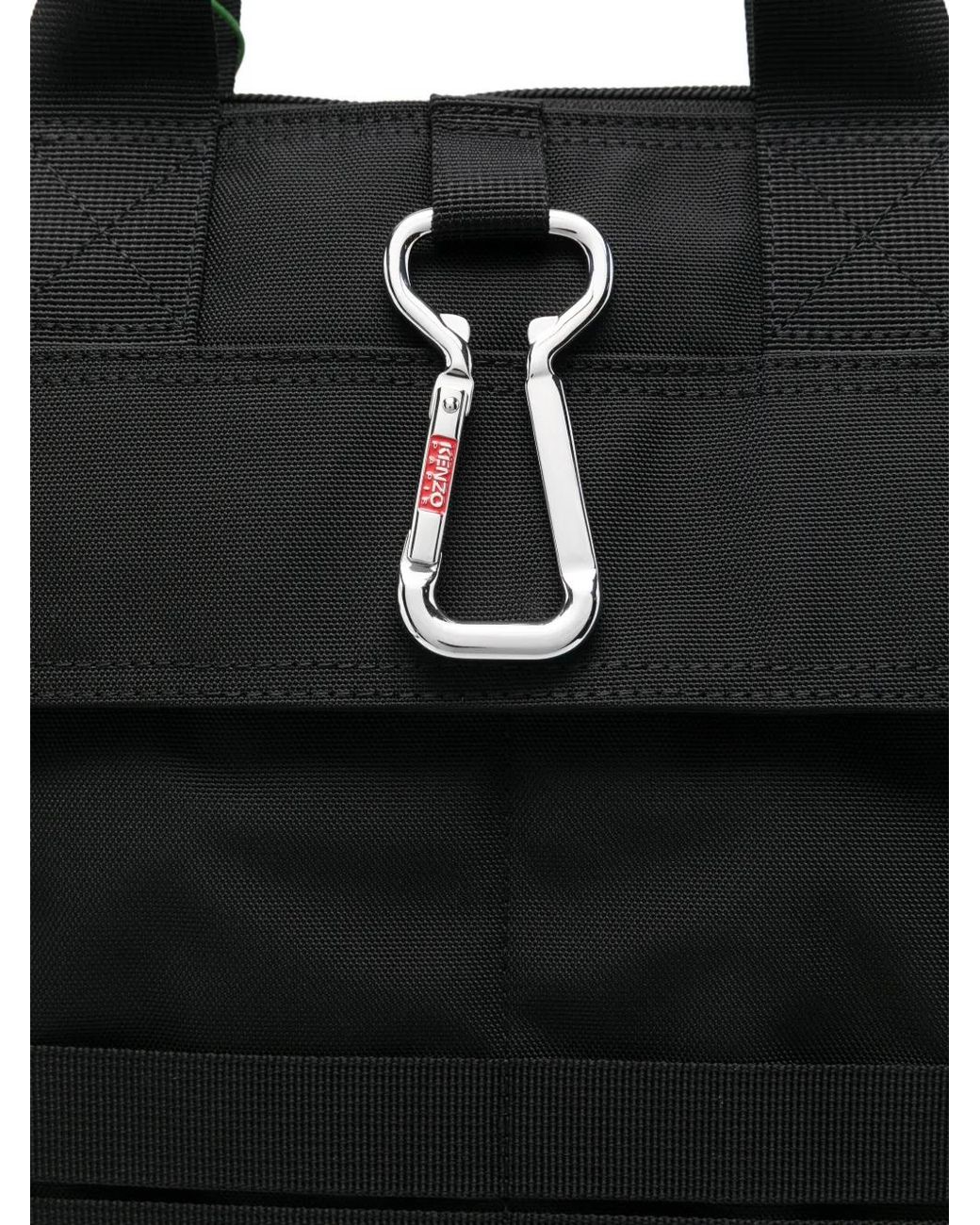 KENZO Black Sac Shopping Tote for men