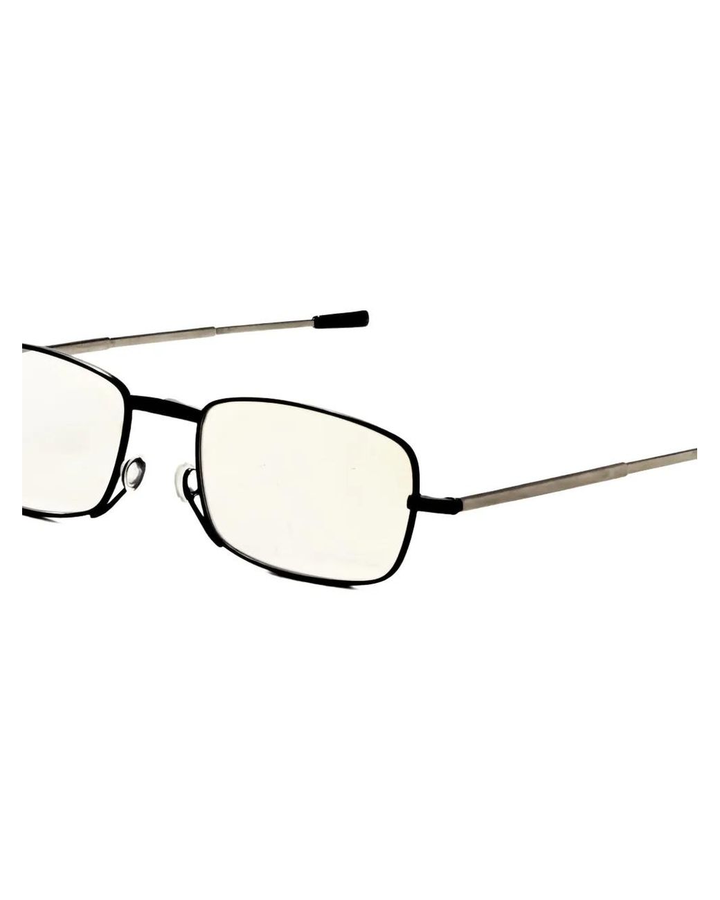 Tumi White Rectangle-Frame Glasses for men