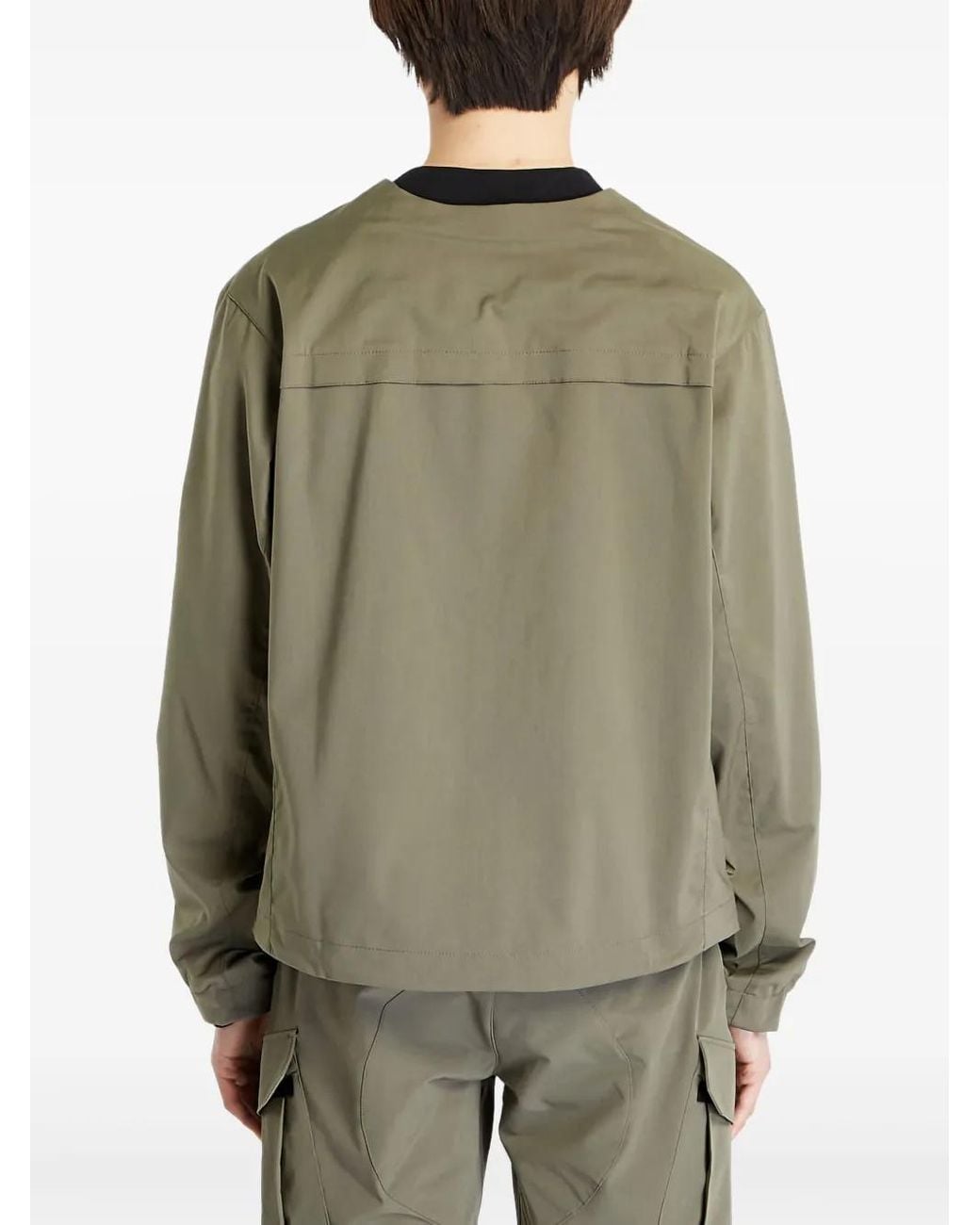 POUTNIK BY TILAK Green Blade Jacket for men