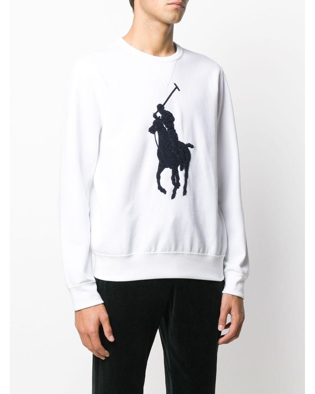 Polo Ralph Lauren Men/'s White//Off White//Weathered White Ivory Hooded T-Shirt