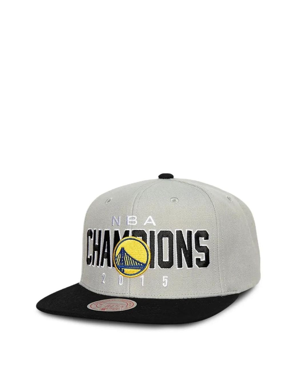 Mitchell & Ness White Logo Snapback Cap for men