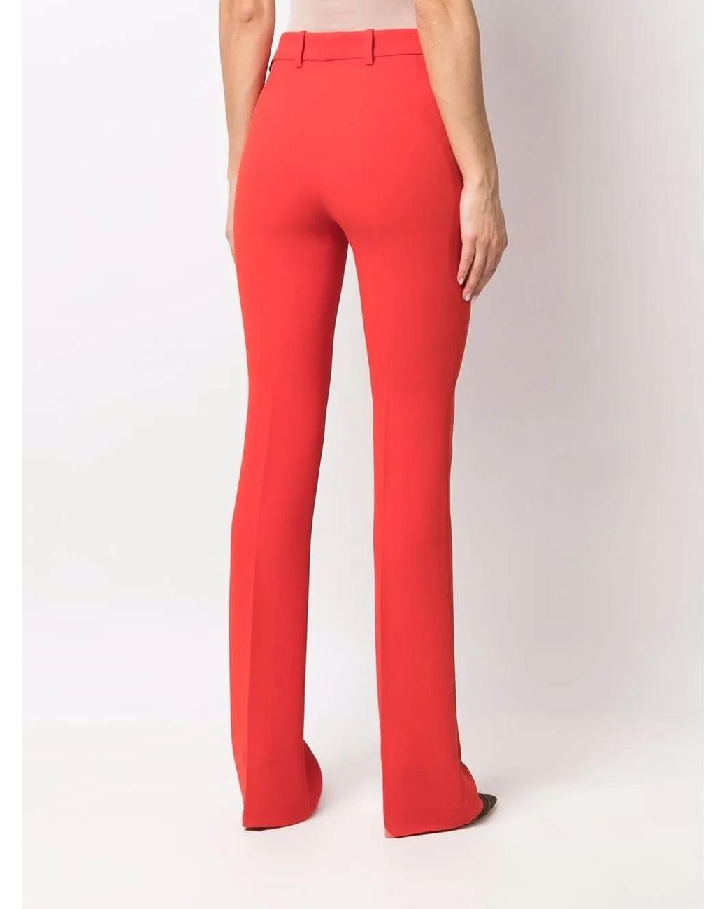 Roberto Cavalli Tiger Tooth-Detailed Flared Trousers
