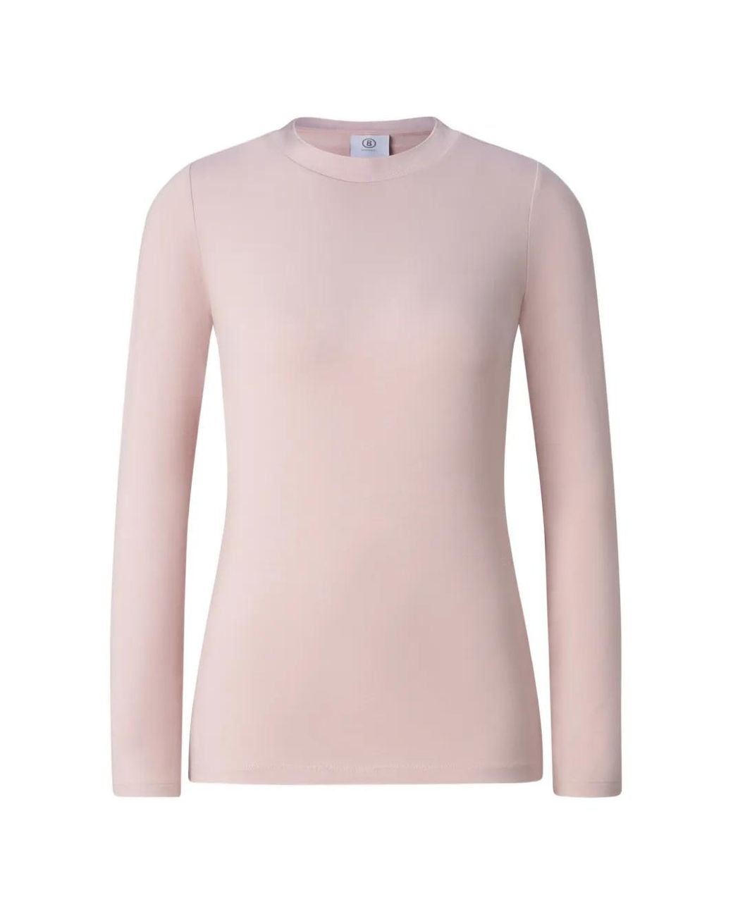 Bogner Pink T-Shirt Alexi À Coutures À Logo