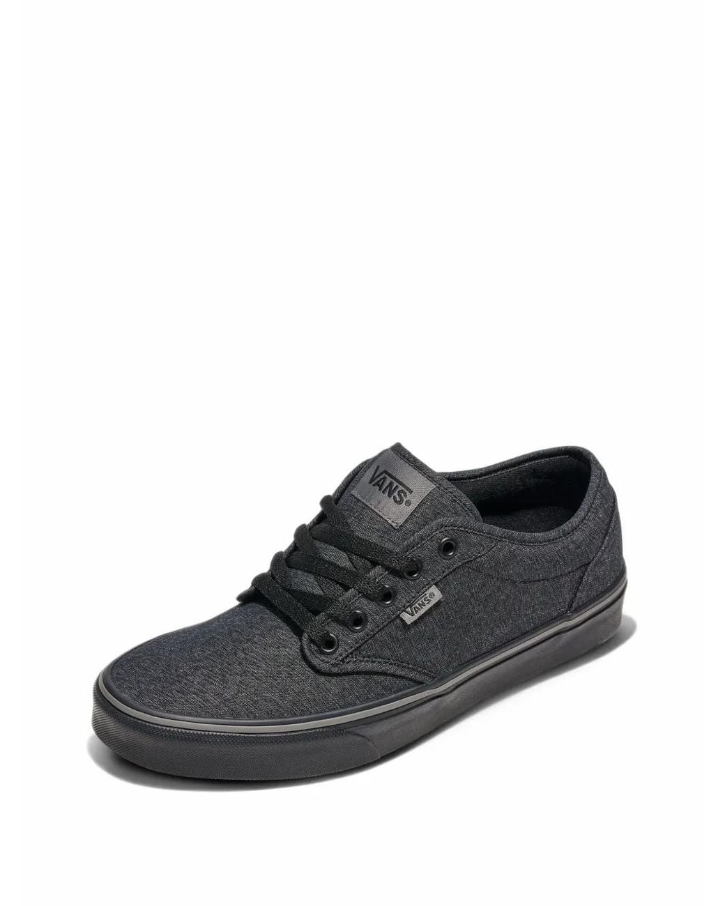 Vans Black Atwood Lace-Up Sneakers for men