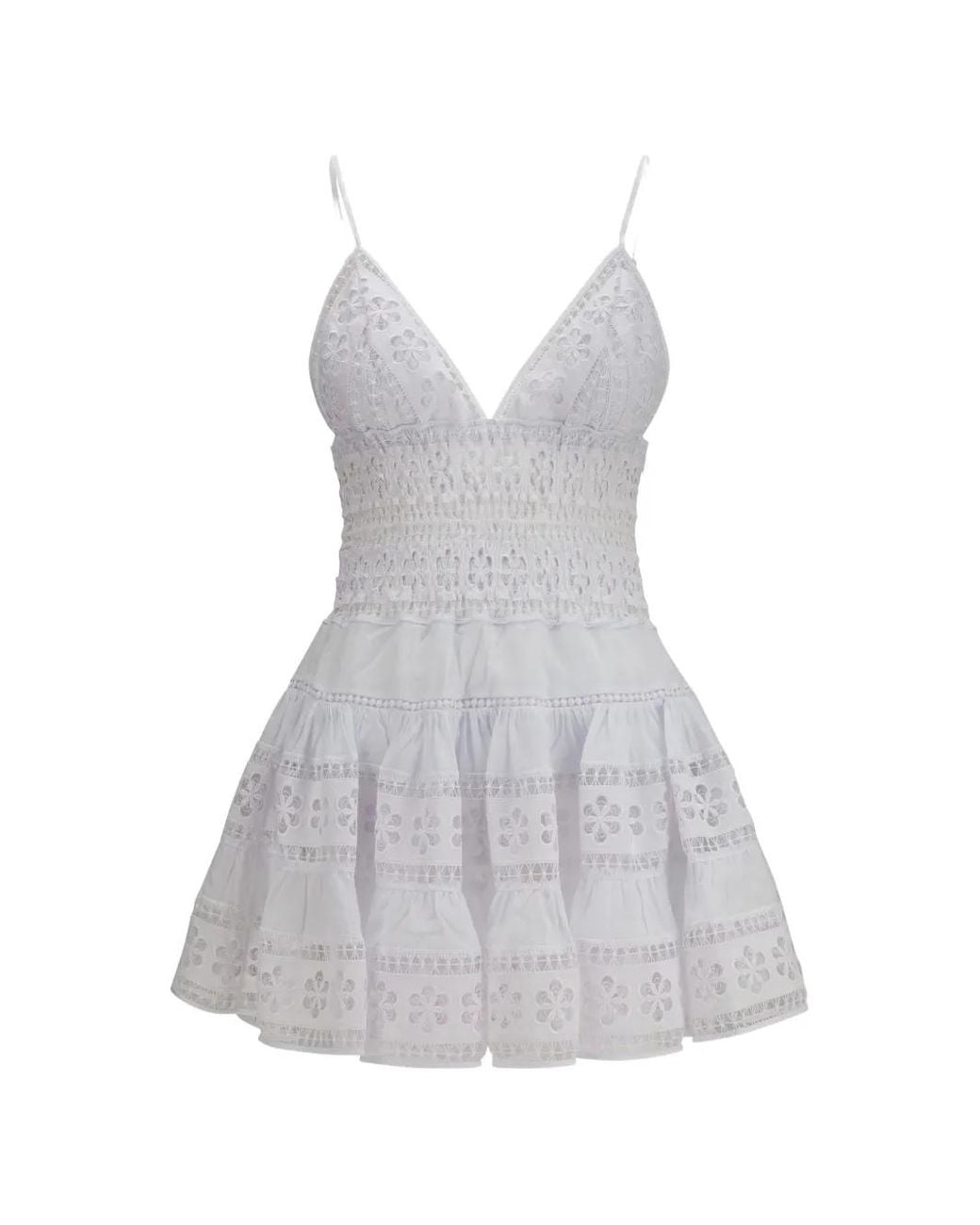 Charo Ruiz Gray Isca Short Dress