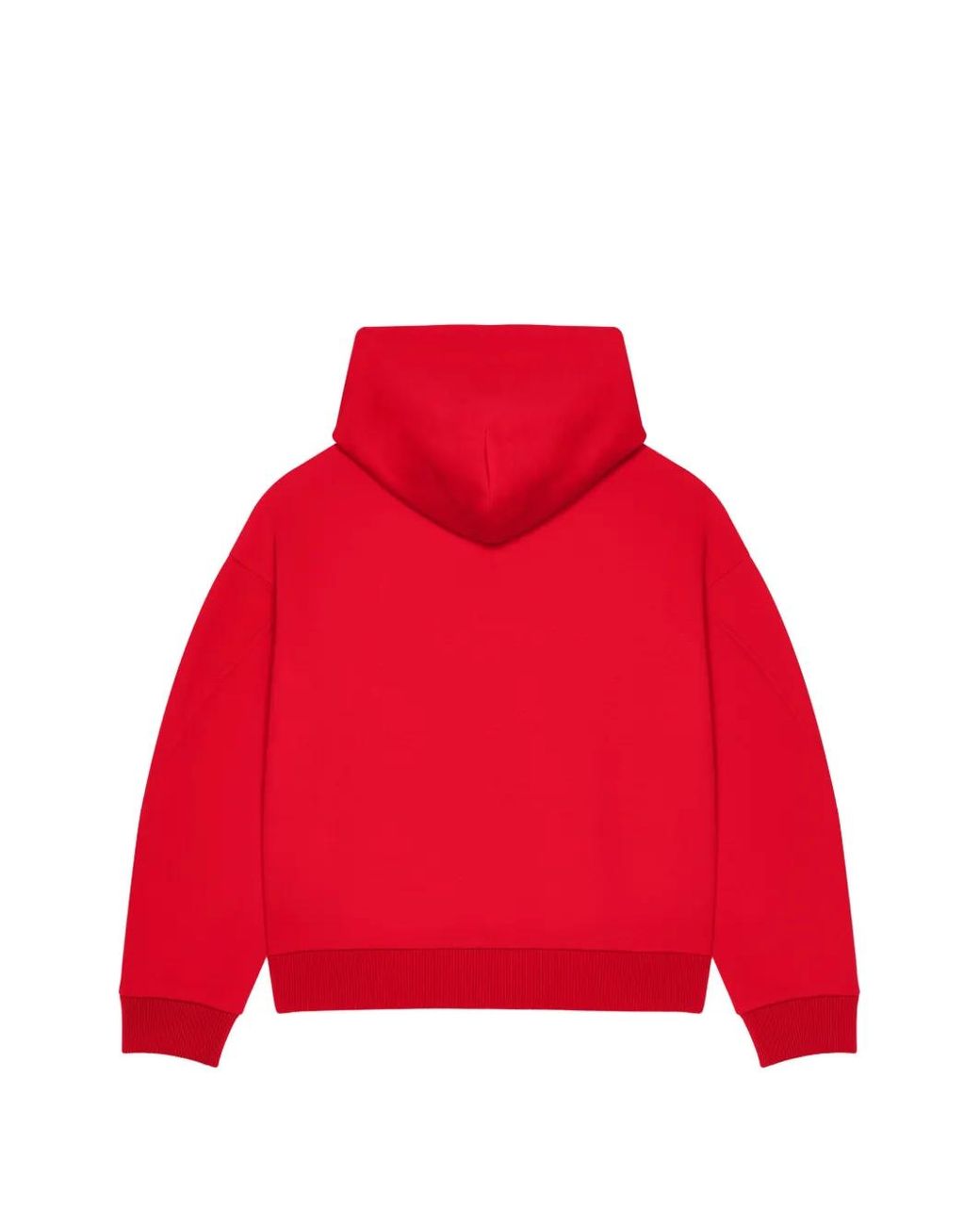 Givenchy Red Couture Seam Zipped Hoodie for men