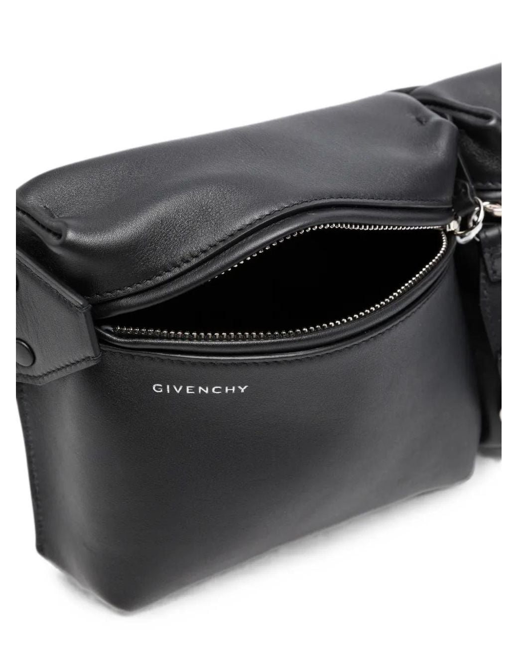 Givenchy Cargo Gürteltasche Aus Leder Mit Nieten in White für Herren