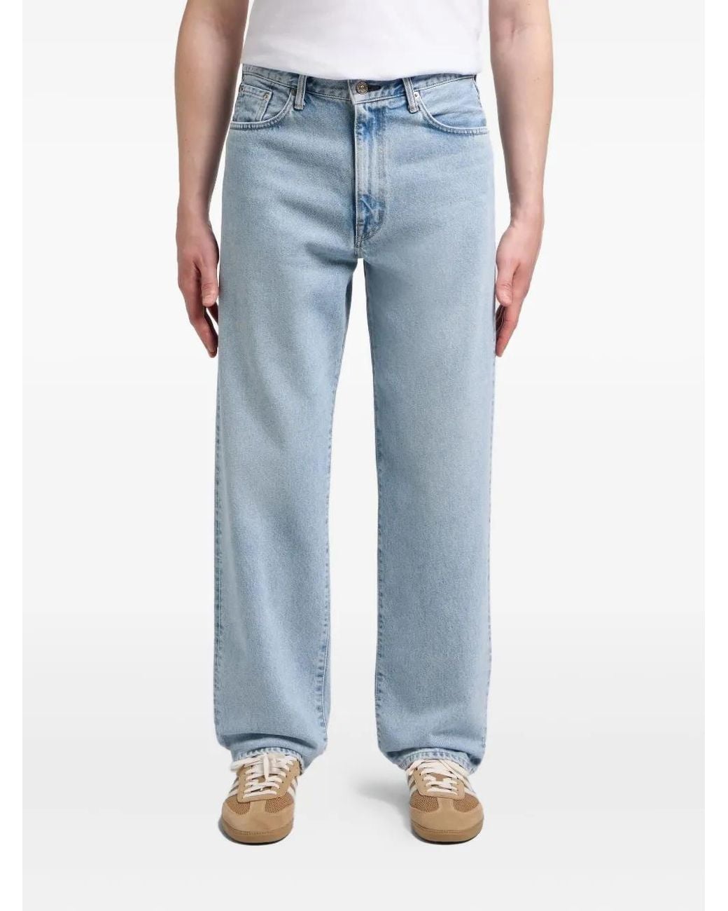 Edwin Blue Zip-Fly Fastening Jeans for men