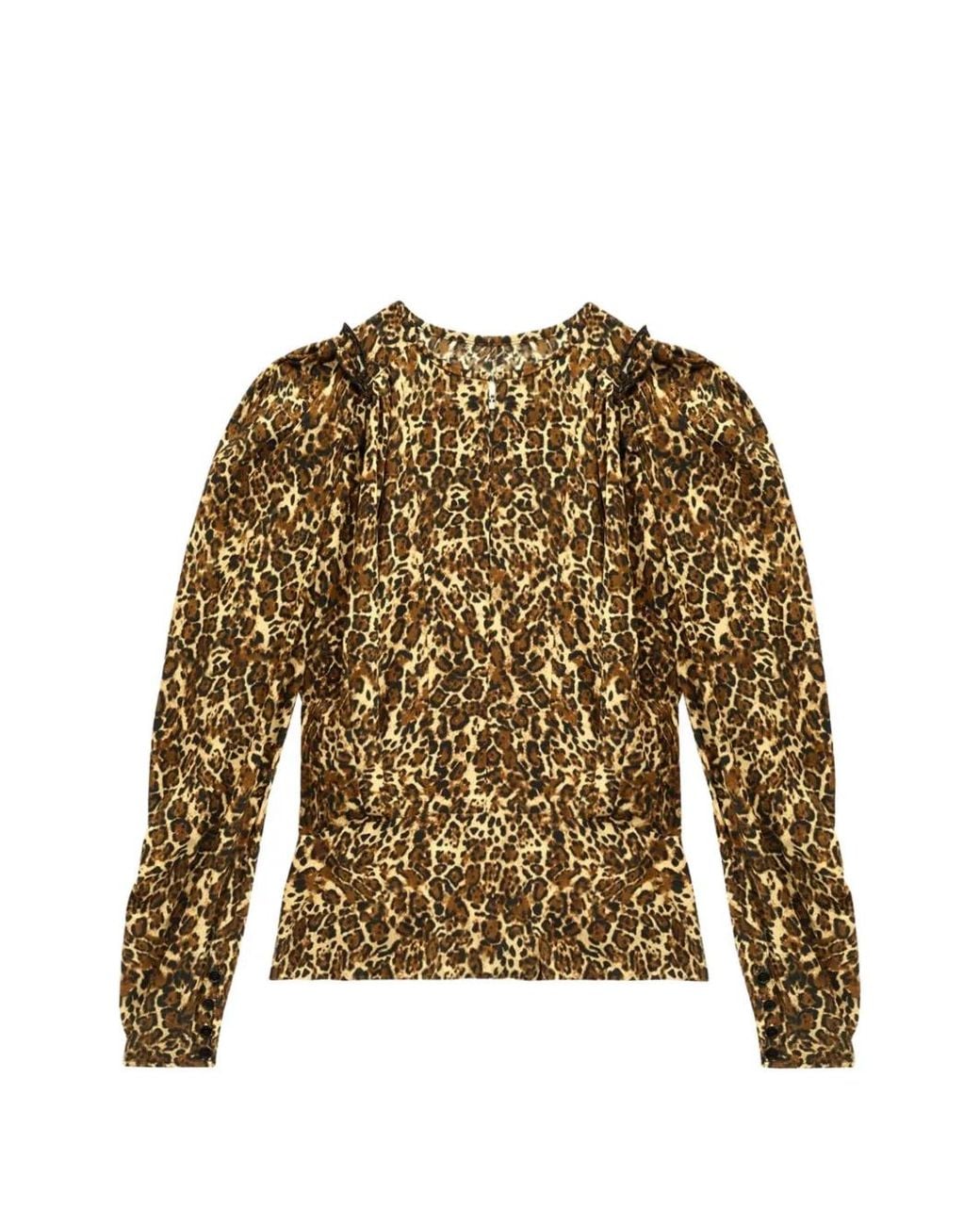Isabel Marant Brown Zarga Blouse