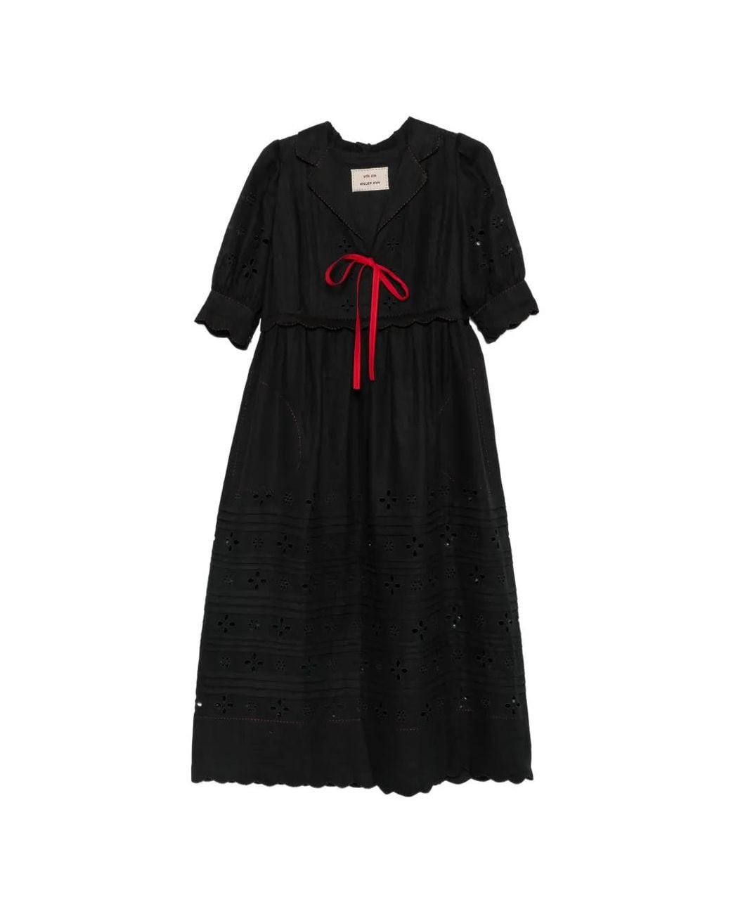 Vita Kin Black Bari Midii Dress