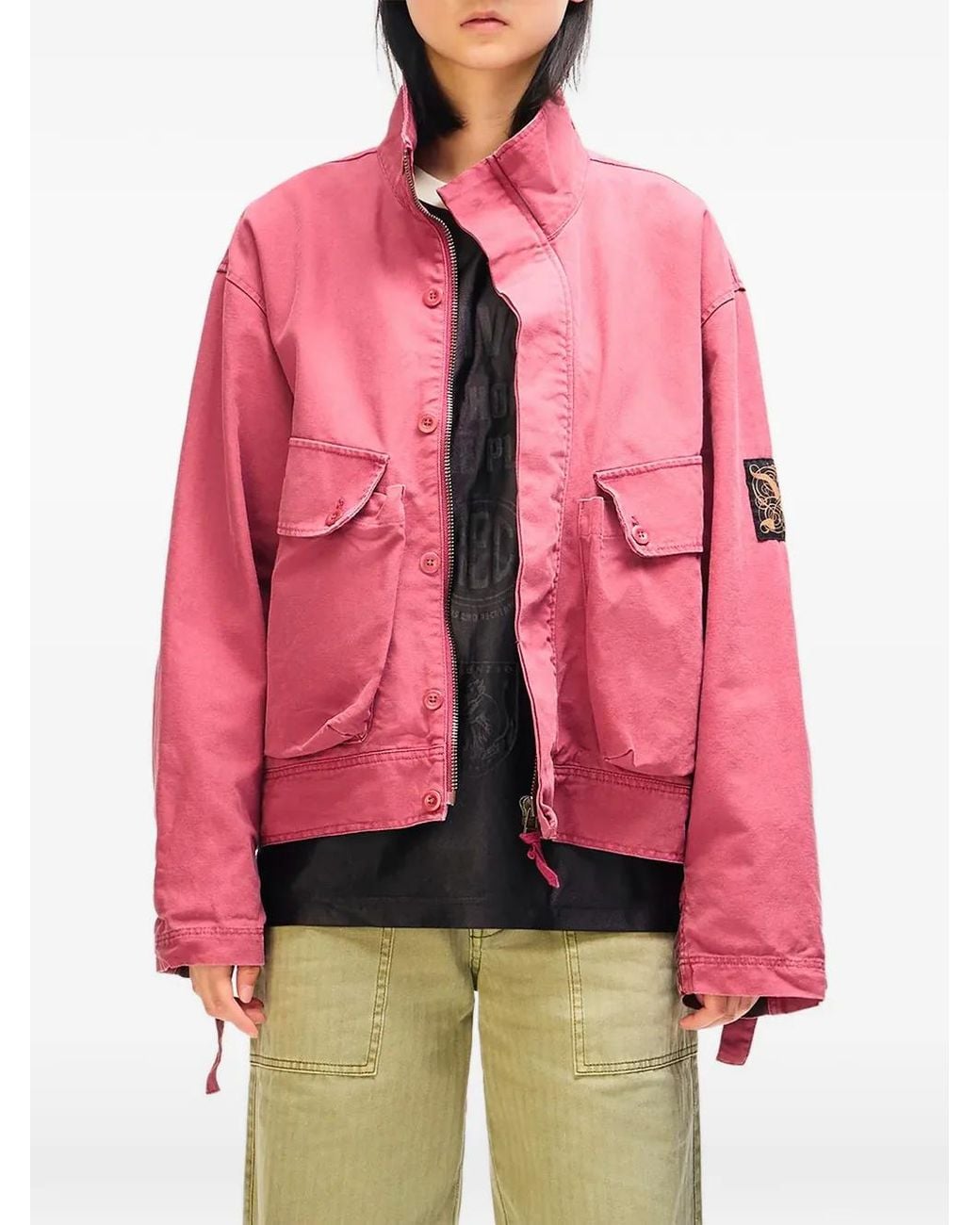 Deus Ex Machina Red Common State Jacket