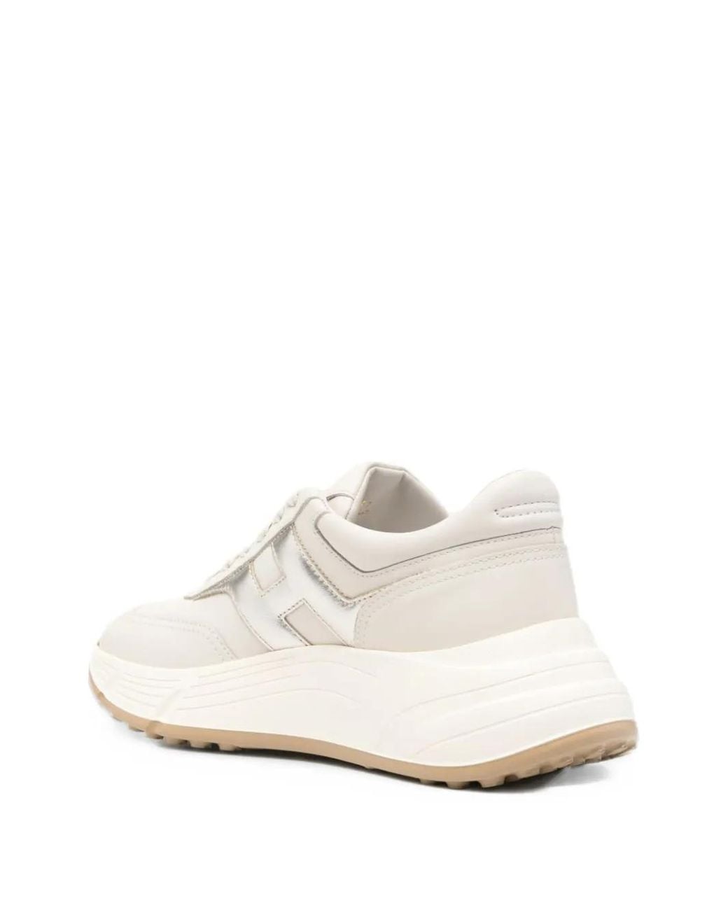 Hogan White Hi-Fi Sneakers
