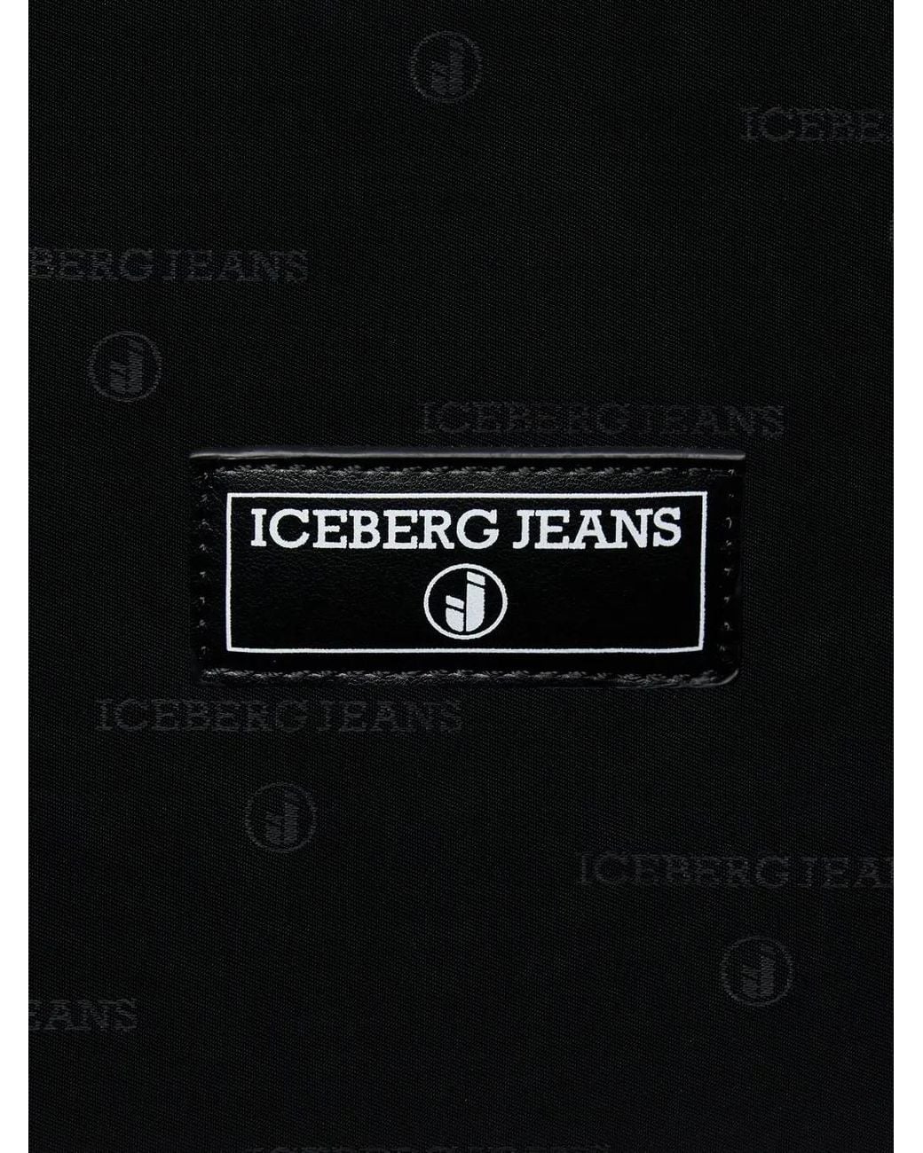 Iceberg Blue Sac À Dos À Logo Imprimé for men