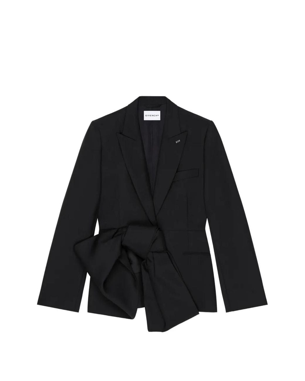 Givenchy Black Single-Breasted Jacket