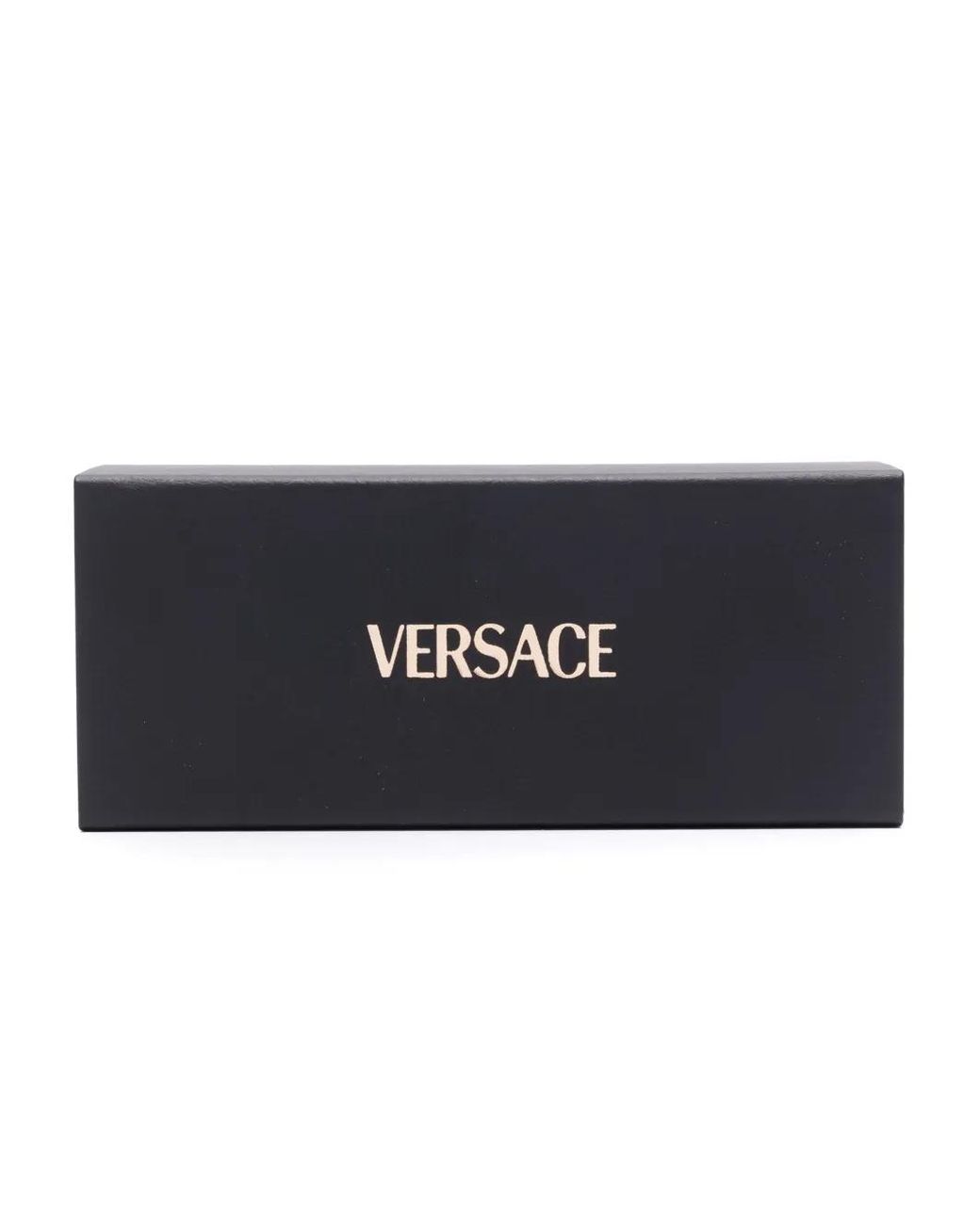 Versace Gray Rectangle-Frame Sunglasses
