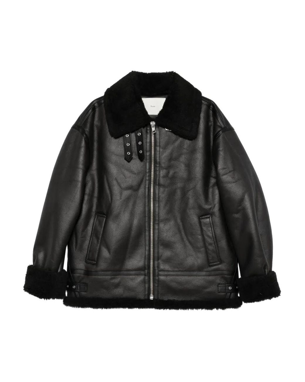 DUNST Jacke Mit Shearling-Kragen in Black für Herren