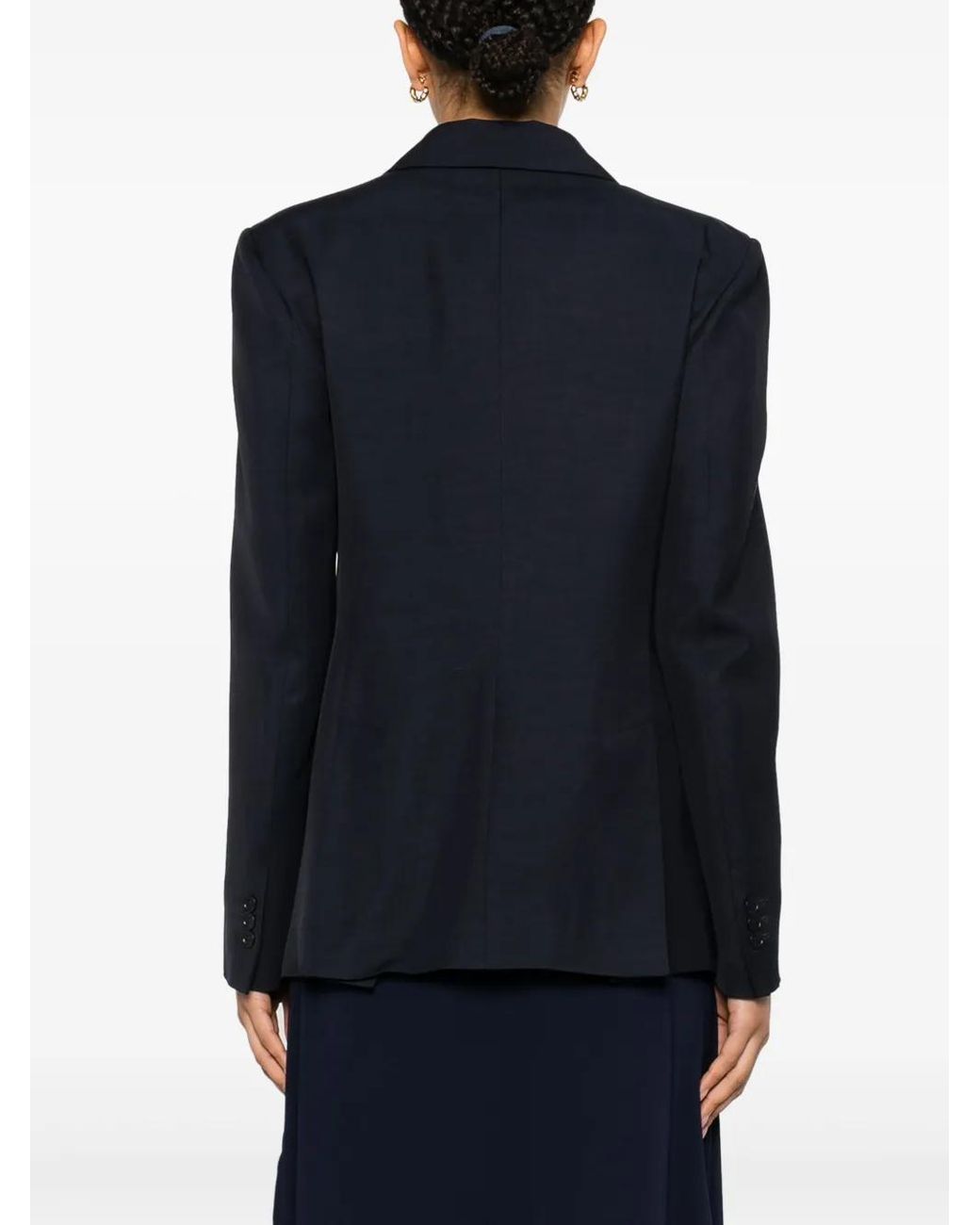 P.A.R.O.S.H. Blue Single-Breasted Blazer