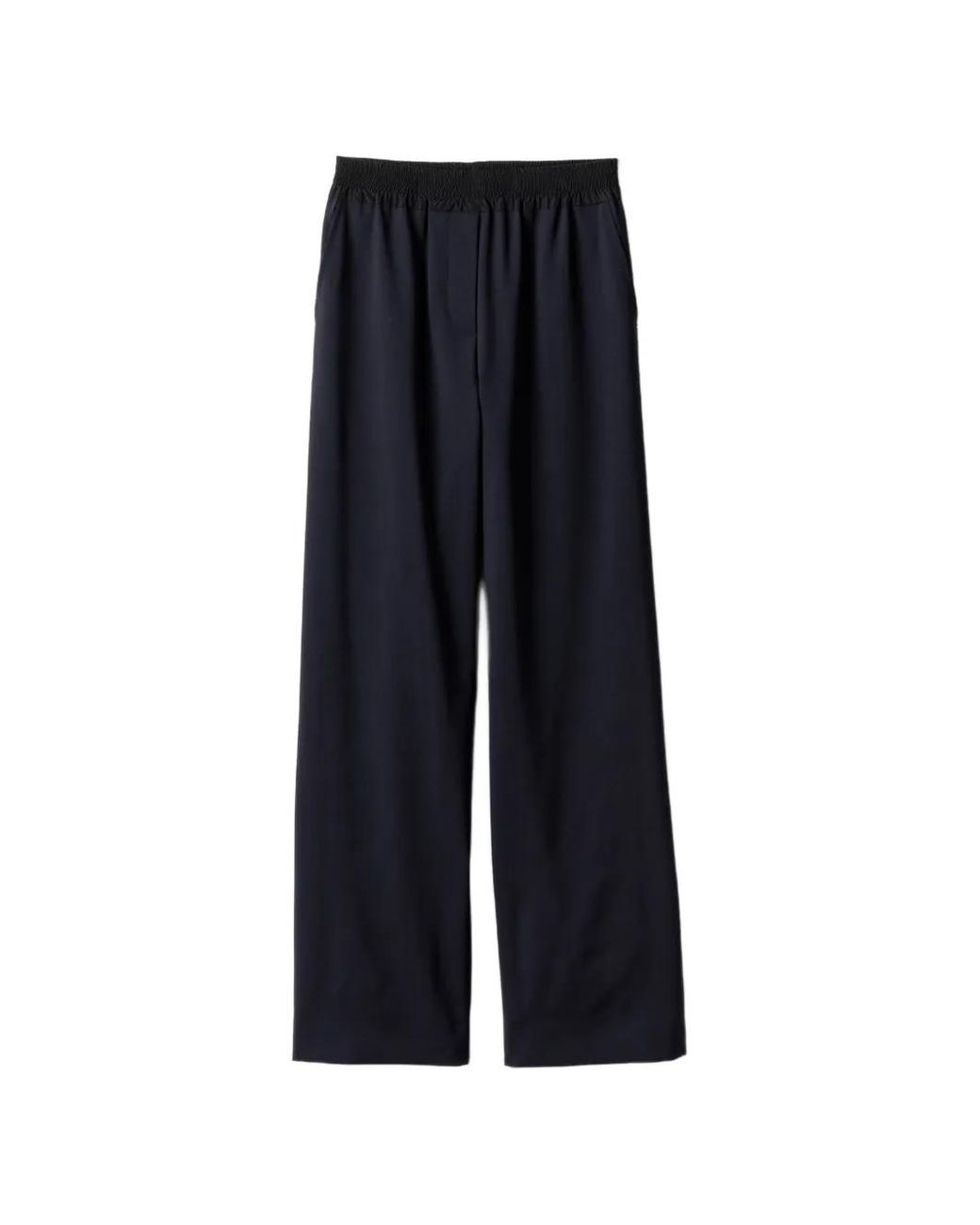 Miu Miu Blue Wool Pants