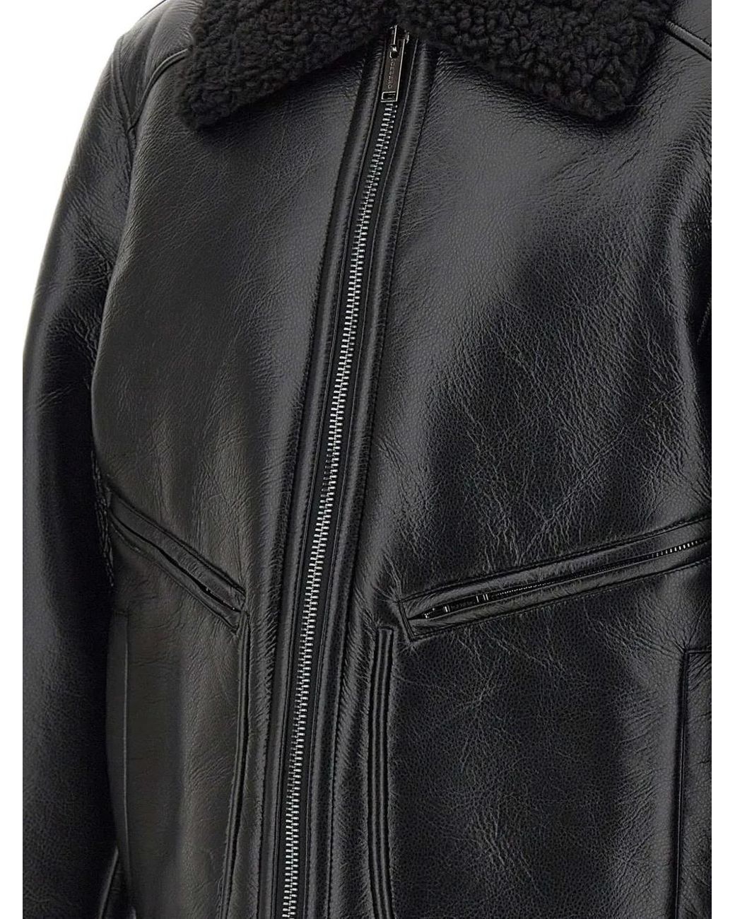 Iceberg Black Zip-Up Bomber Jacket for men
