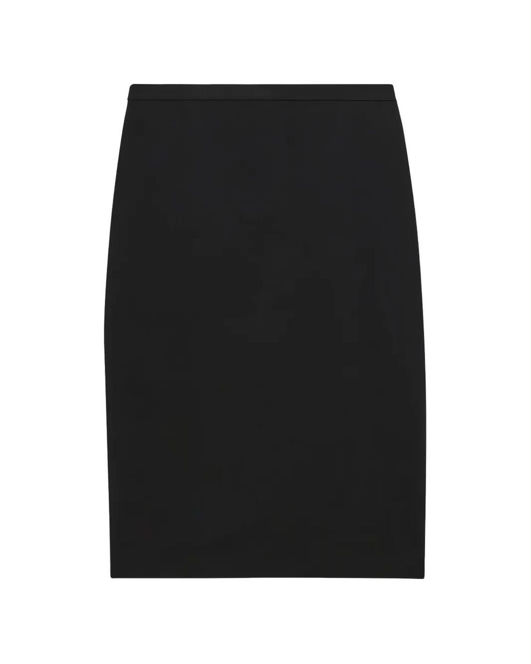Theory Black Slim Fit Pencil Skirt