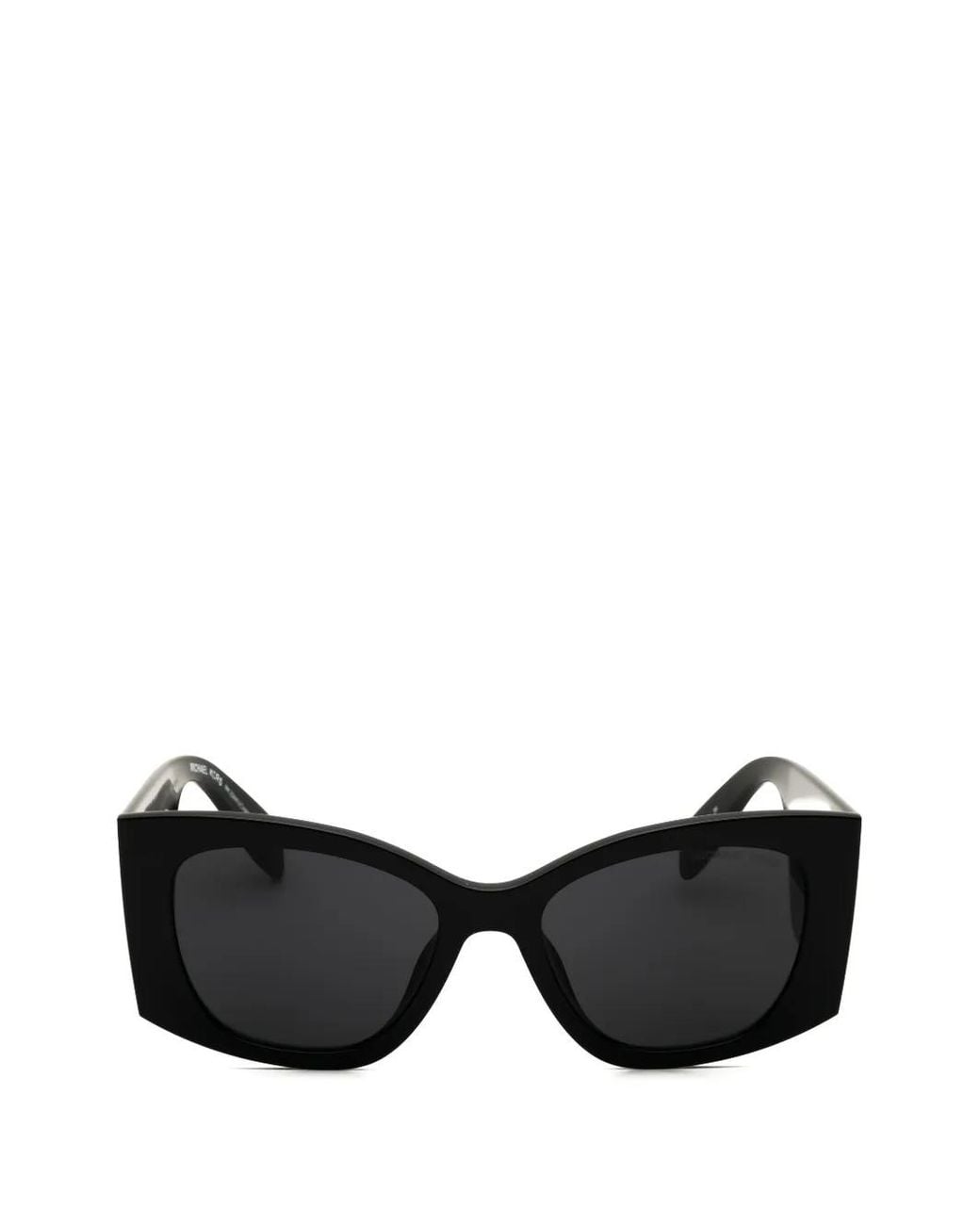 Michael Kors Black Oversized Logo-Plaque Sunglasses