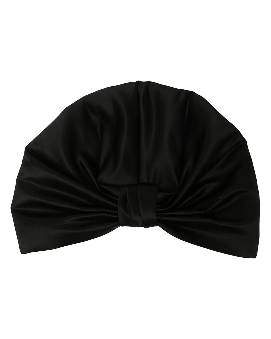 Jennifer Behr Black Sasha Knotted Hair Wrap