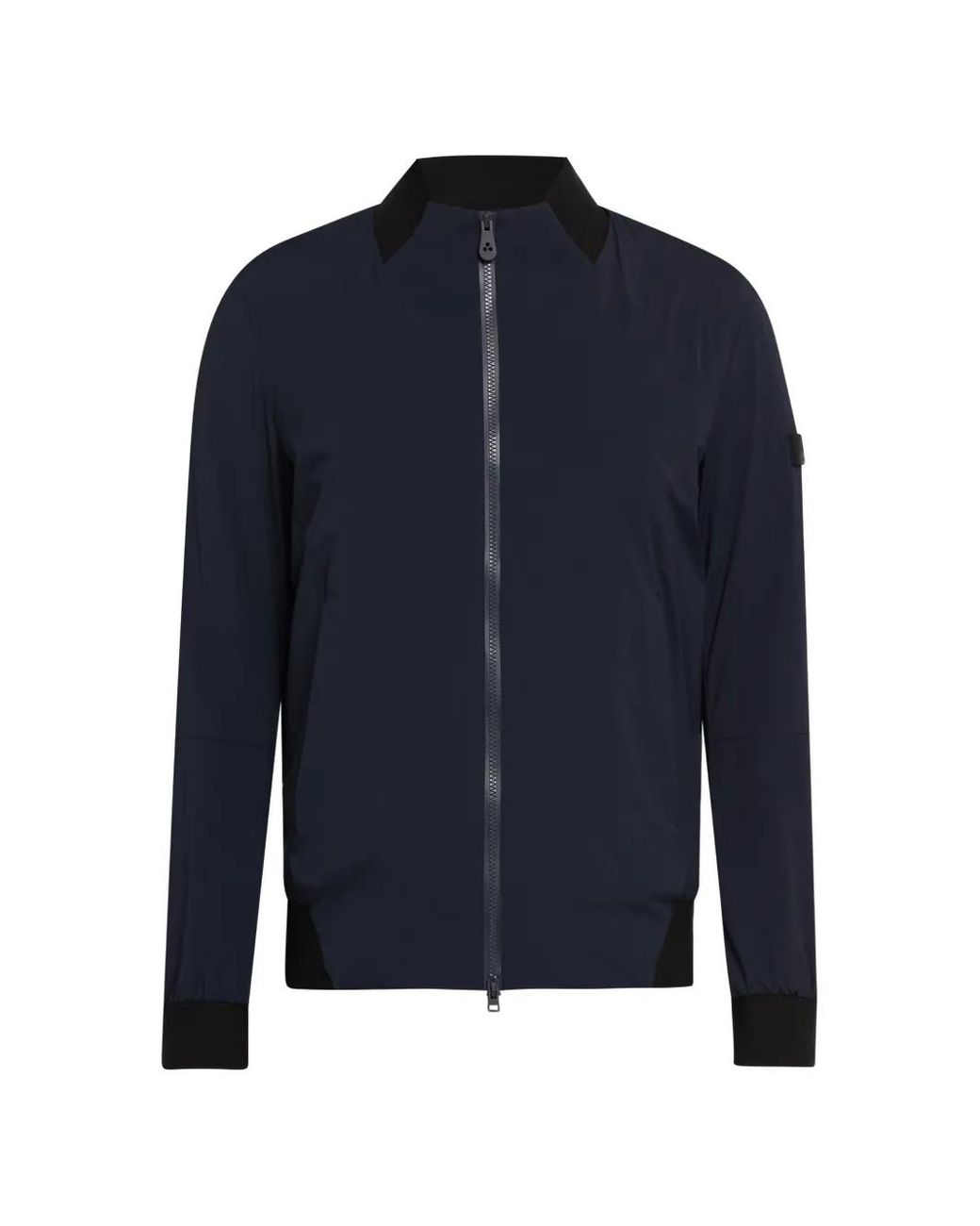 Chaqueta De Chándal Con Parche Del Logo Peuterey de hombre de color Blue