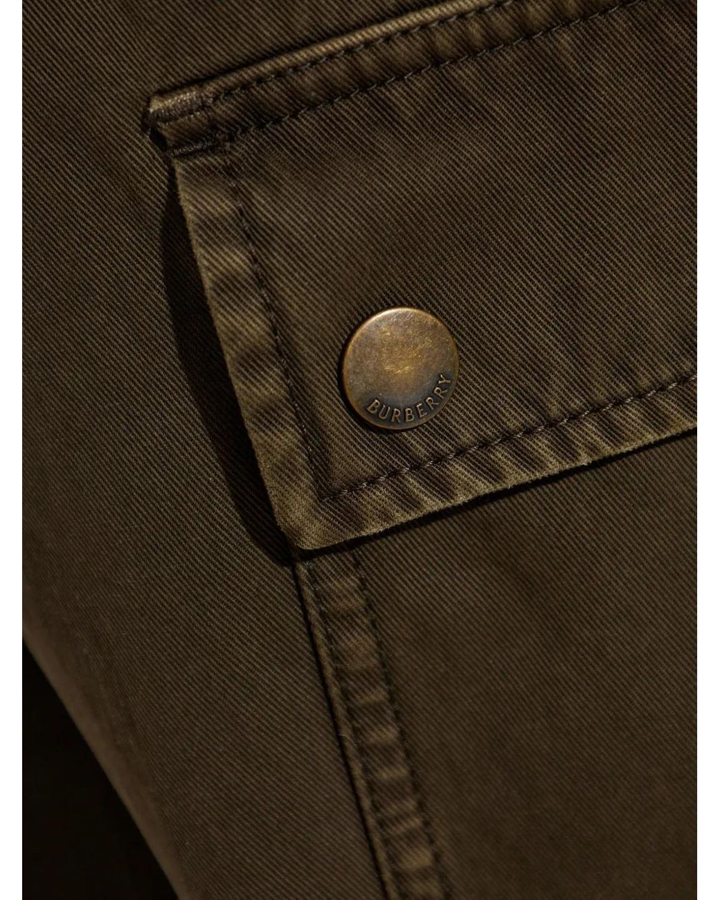 Burberry Straight Cargo Broek in het Brown voor heren