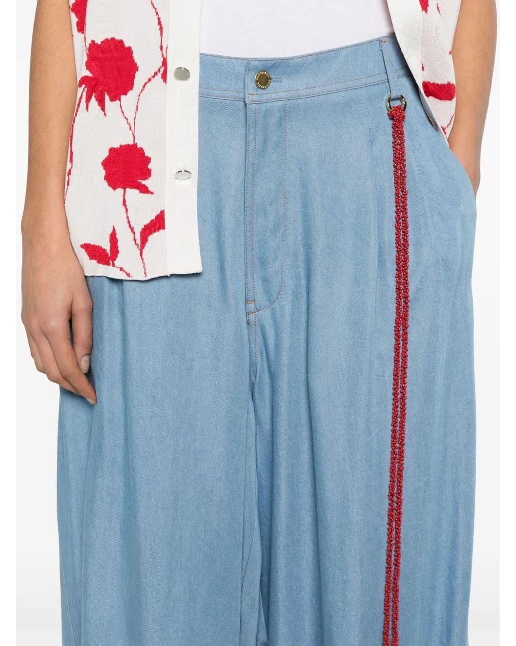 DARKPARK Blue Phebe Trousers