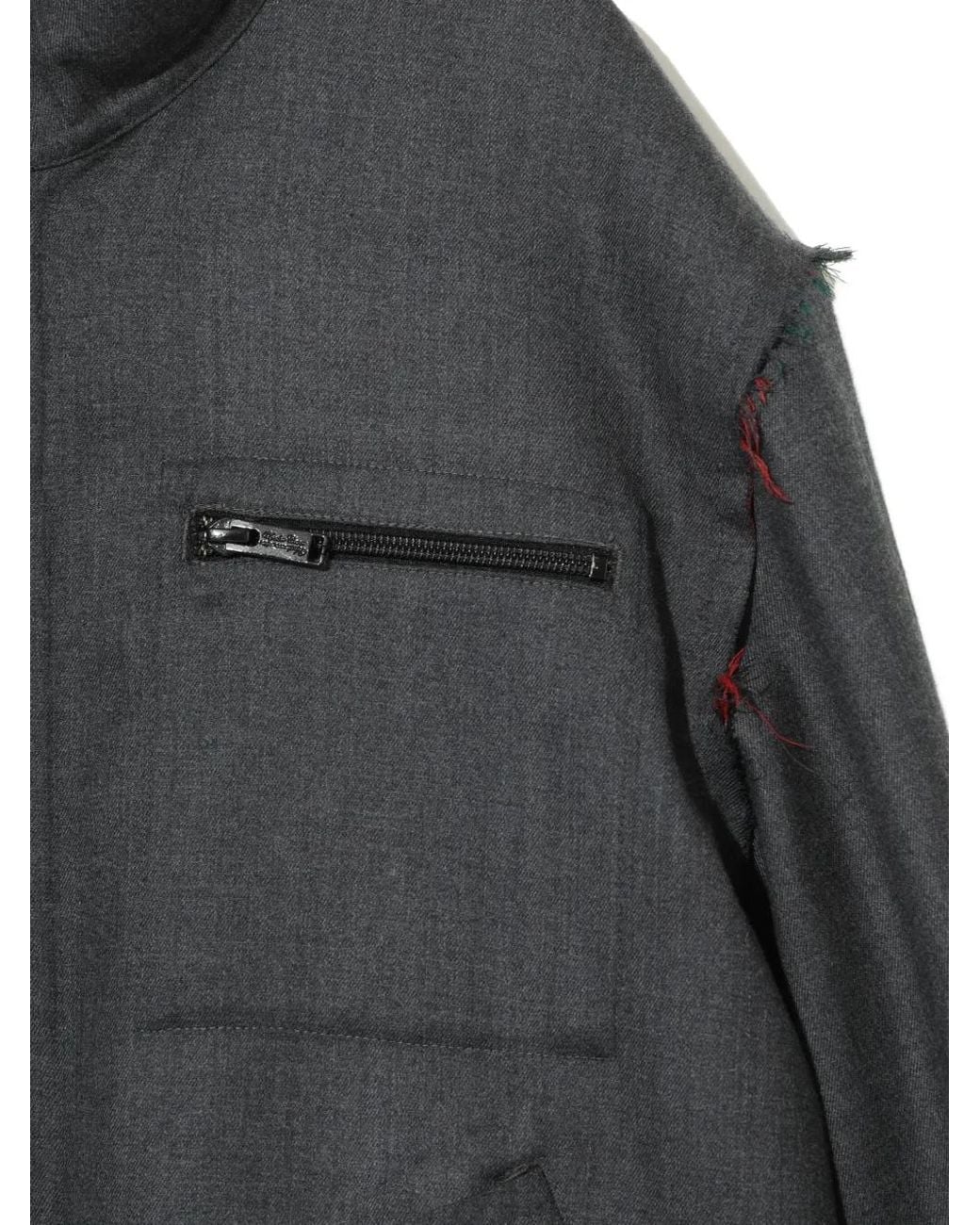 Undercover Black Stand-Collar Blouson for men