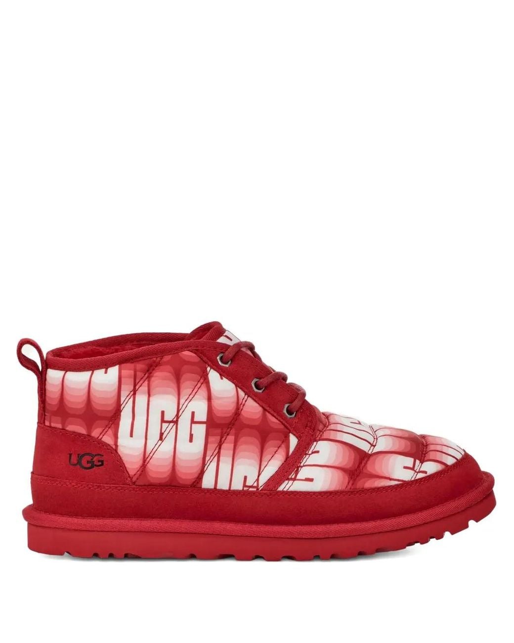 Ugg Red Neumel Lta Wavelength Chukka Boots for men