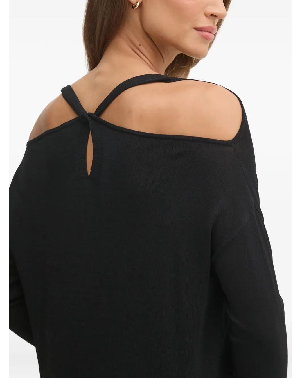 GAUDI Black V-Neck Sweater