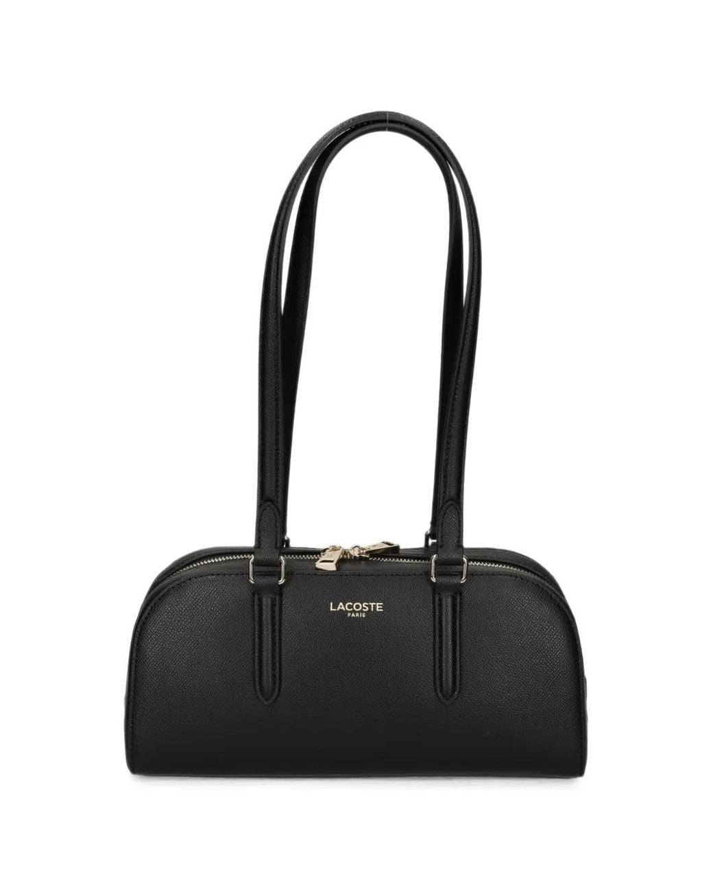 Lacoste Black Mini Champs-Élysées Shoulder Bag