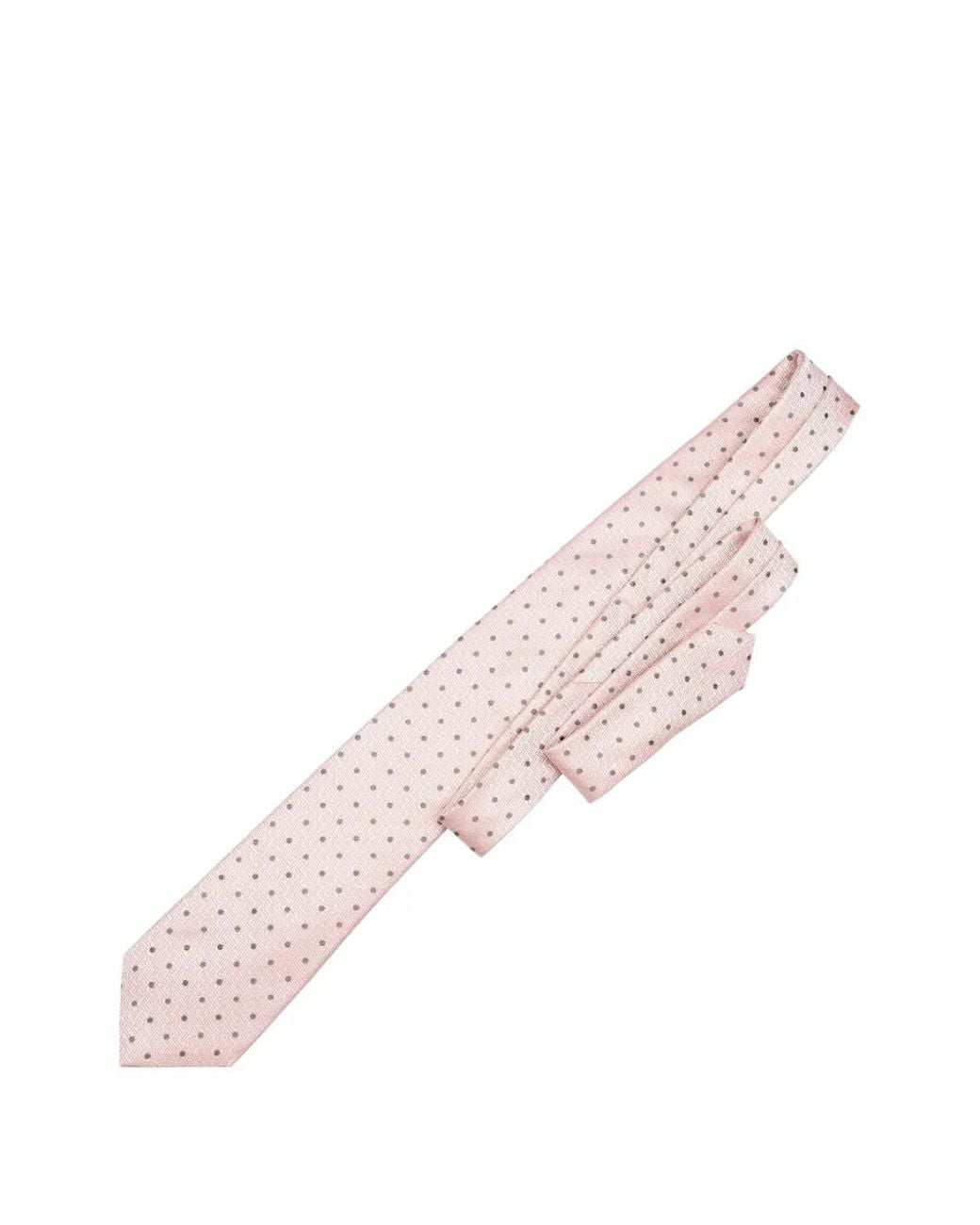 Elizabetta Pink Tiburtina Silk Jacquard Tie for men