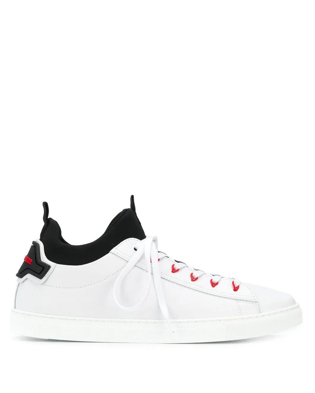 DSquared² White Sock Insert Sneakers for men