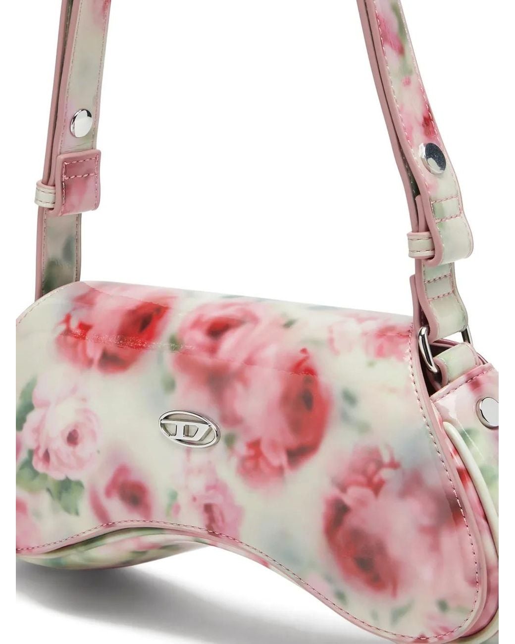 DIESEL Pink Play Crossbody Bag