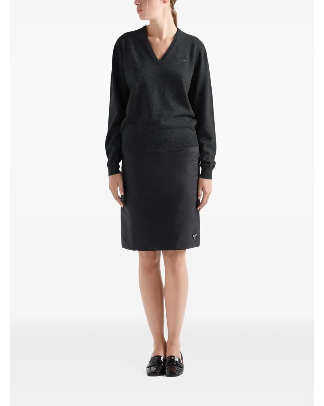 Prada Black Wool Sweater