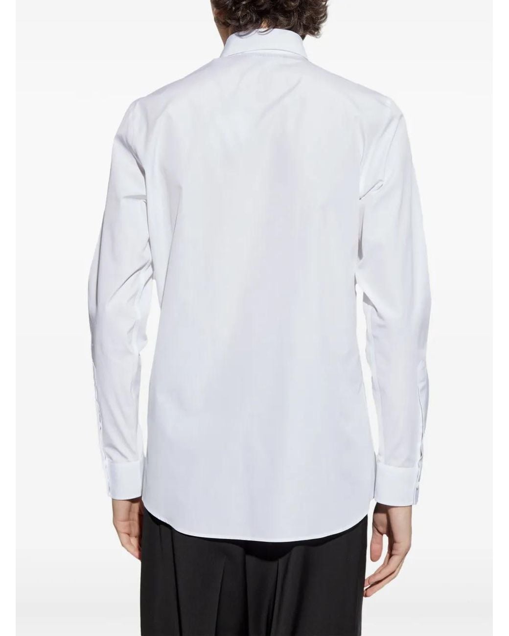 Moschino White Casual Shirts for men