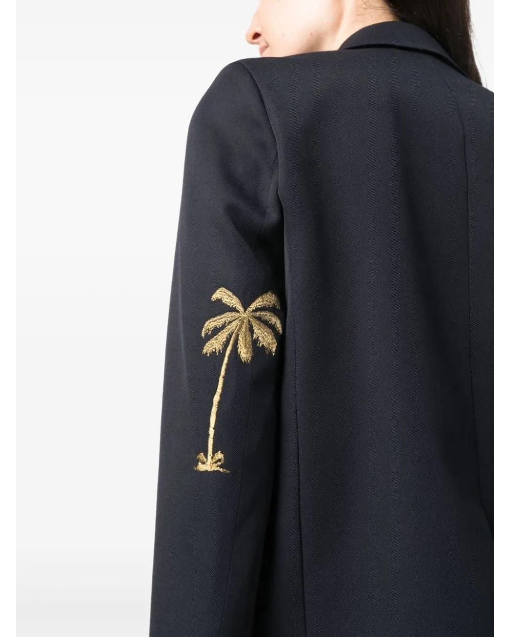 Palm Angels Blue Blazer