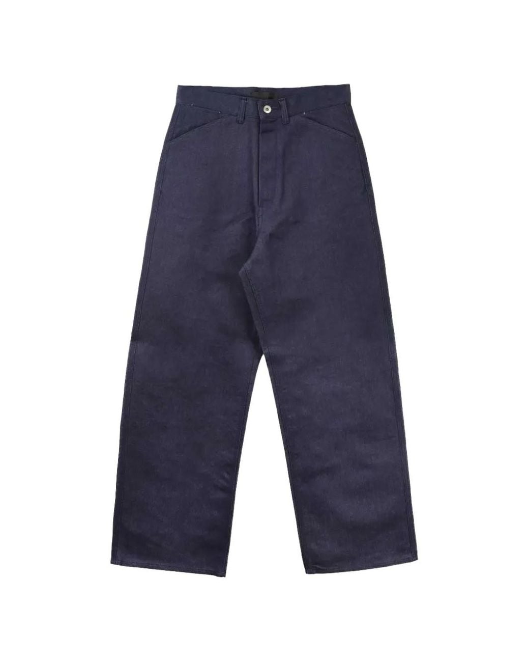 Omar Afridi Blue Straight-Leg Jeans for men