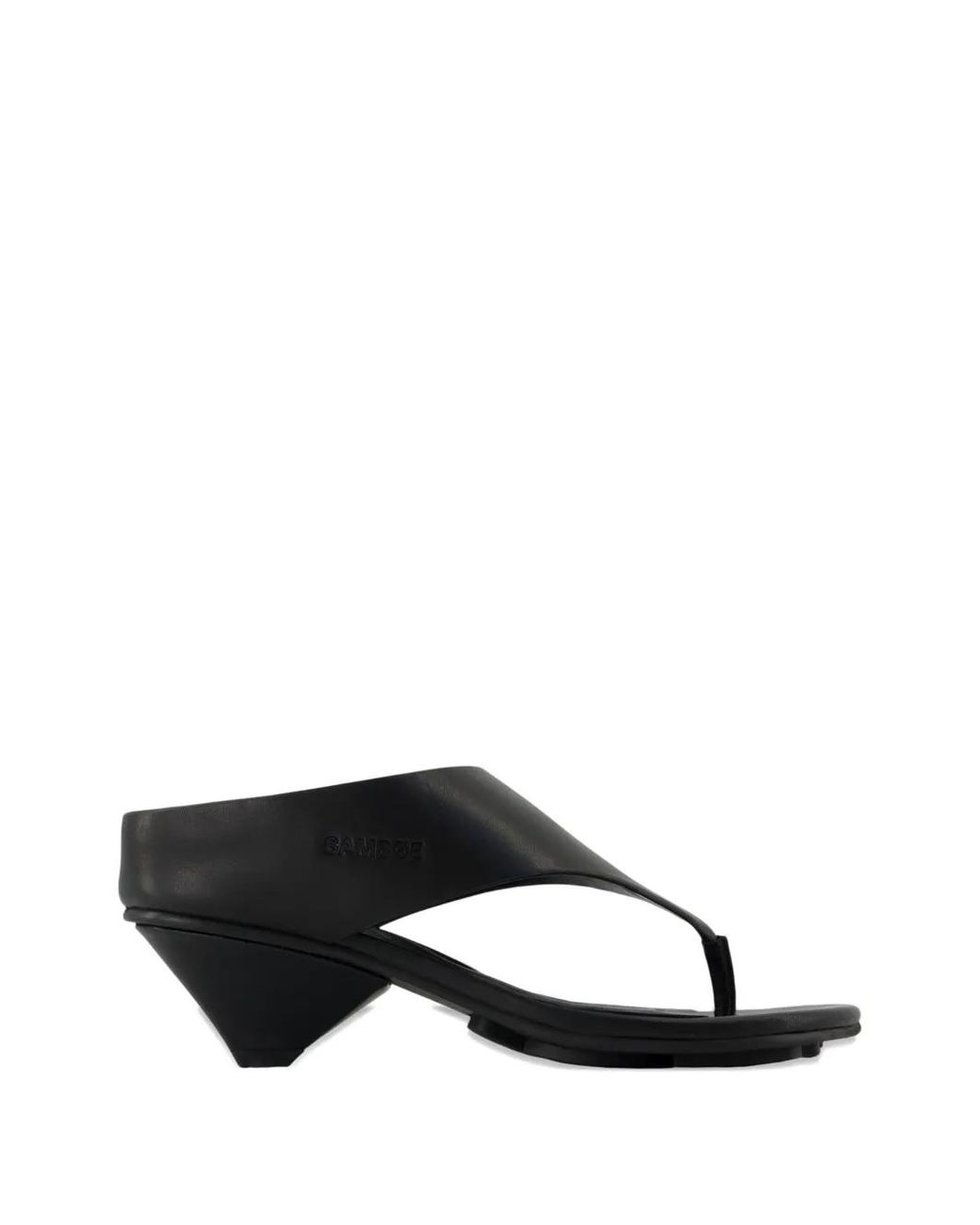 Samsøe & Samsøe Black Sadagmar Wedge Sandals