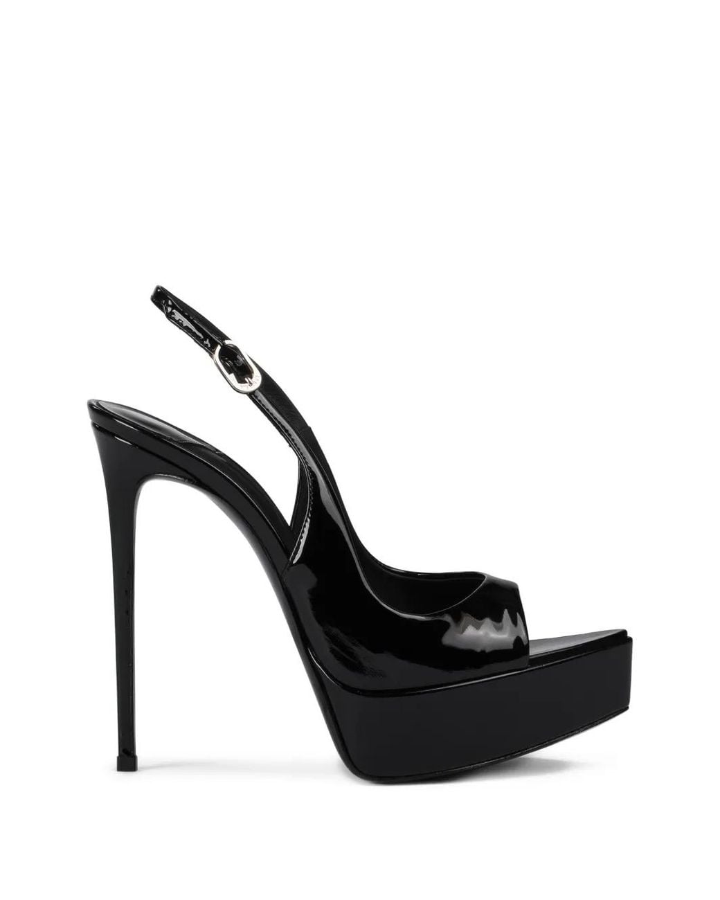 Le Silla Black Escarpins À Bride Arrière