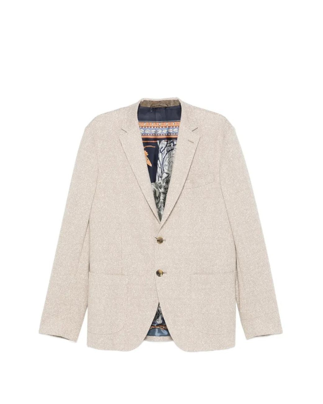 Blazer A Cuadros Etro de hombre de color White