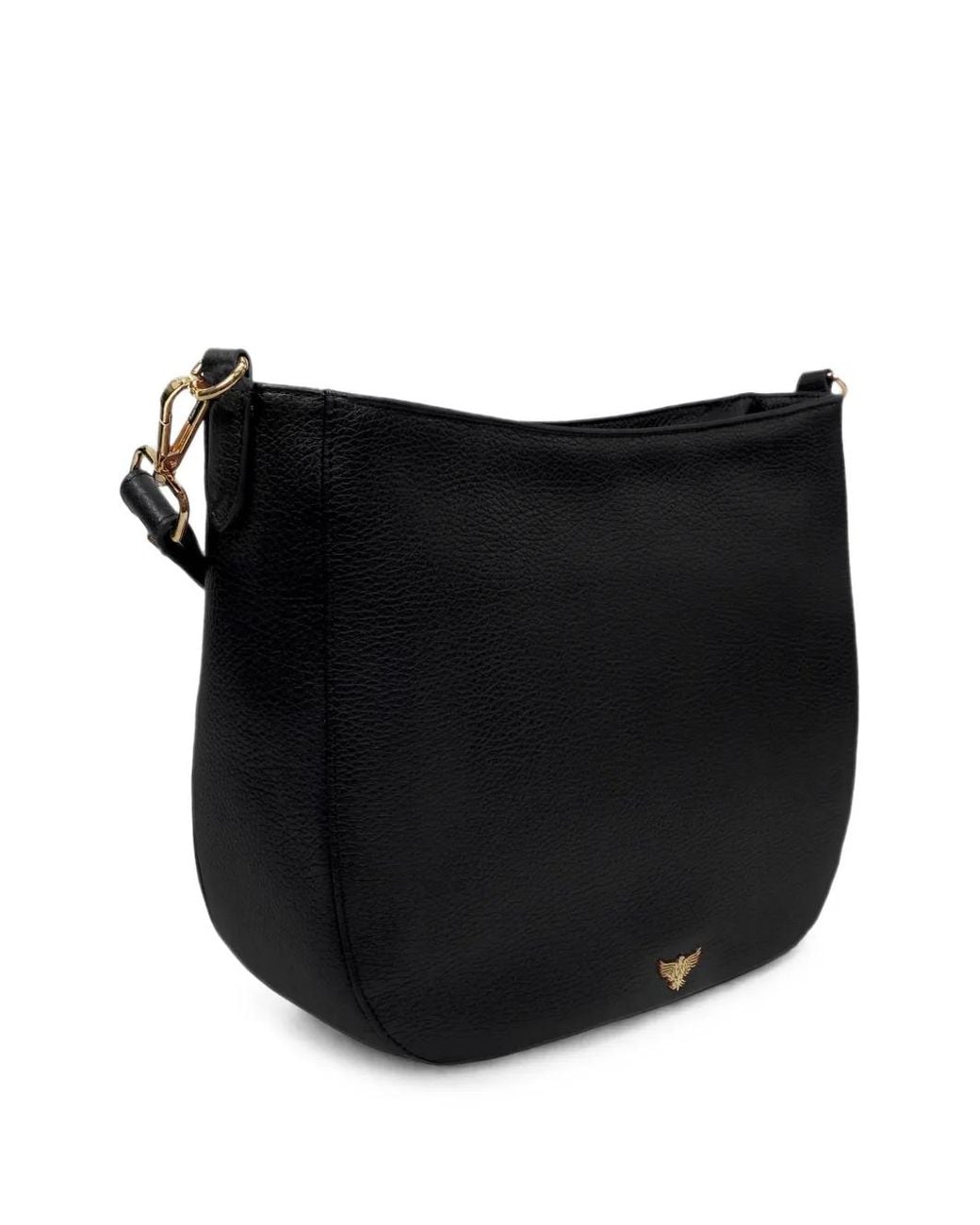 Apatchy London Black Rosie Leather Tote Bag