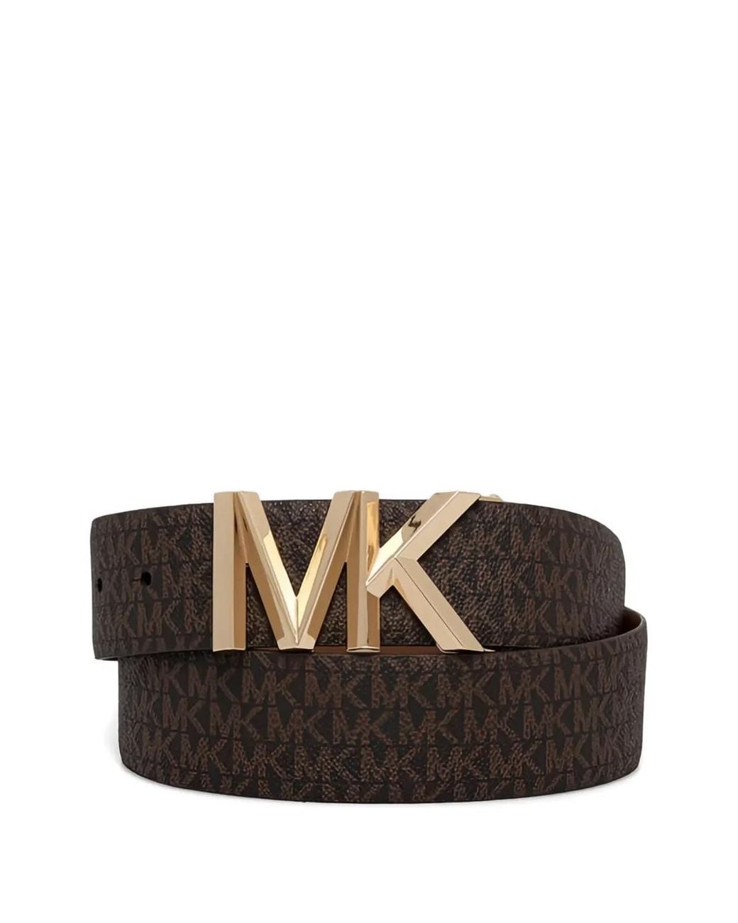 MICHAEL Michael Kors Black Logo Print Belt
