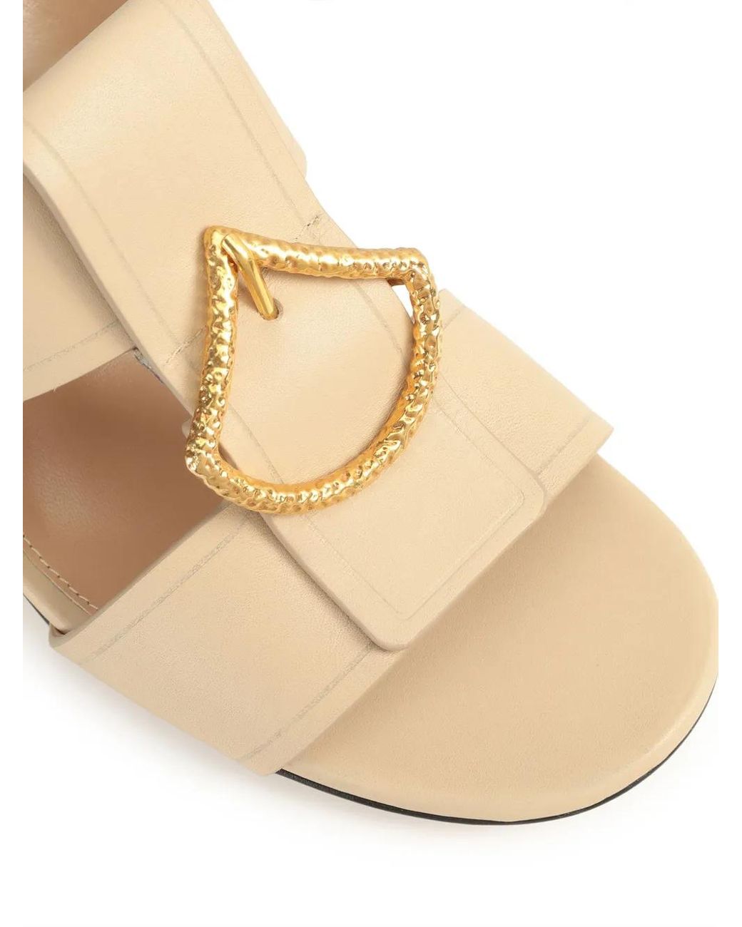Sergio Rossi Natural 50Mm Sea Scale Sandals