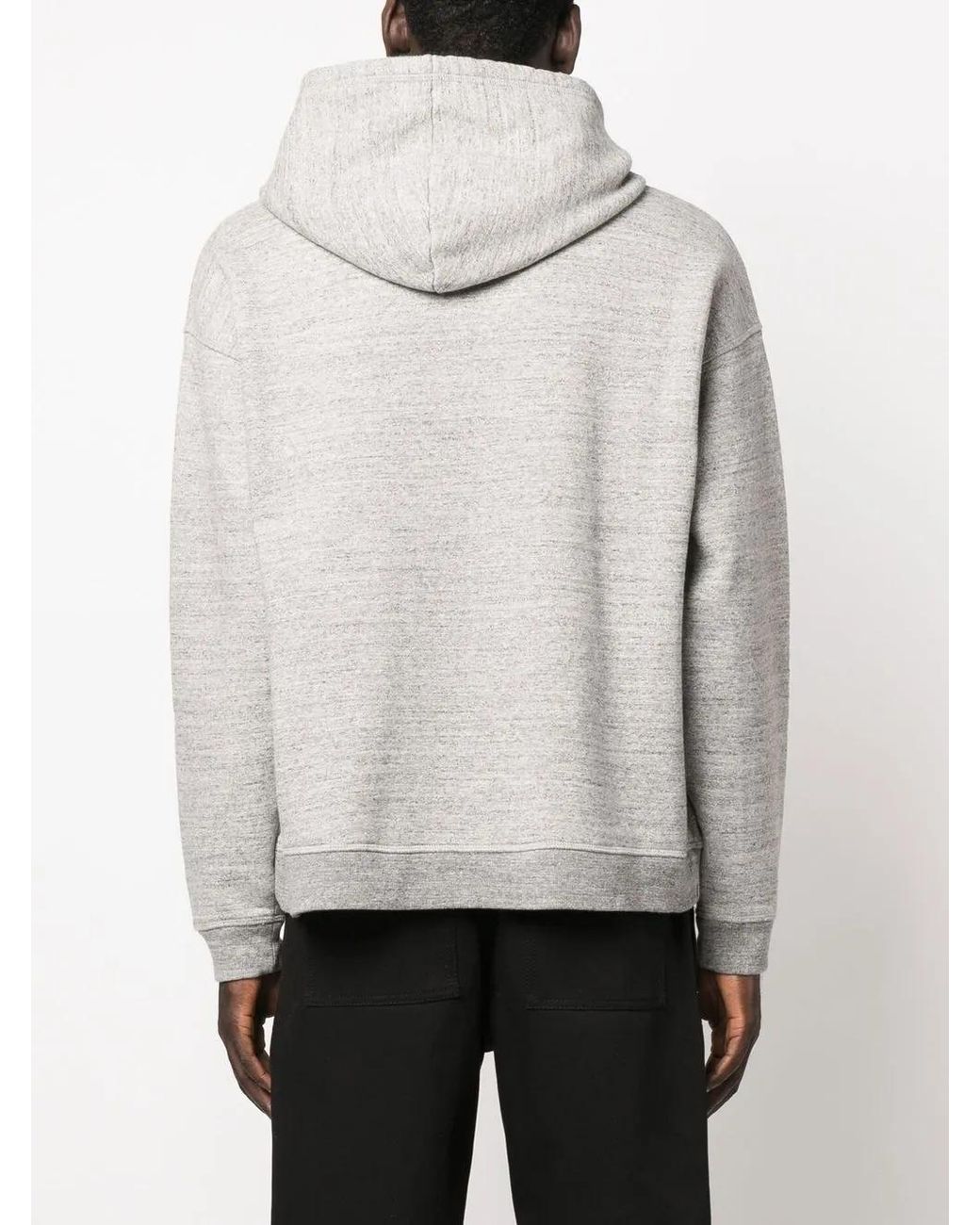 DSquared² Gray Camo Patch Herca Anorak Hoodie for men